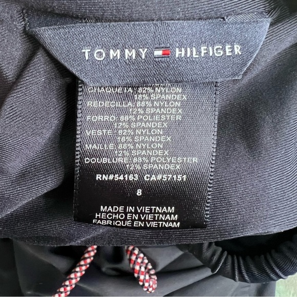 Tommy Hilfiger Navy Blue Strapless Swimsuit Size 8 - Picture 9 of 9